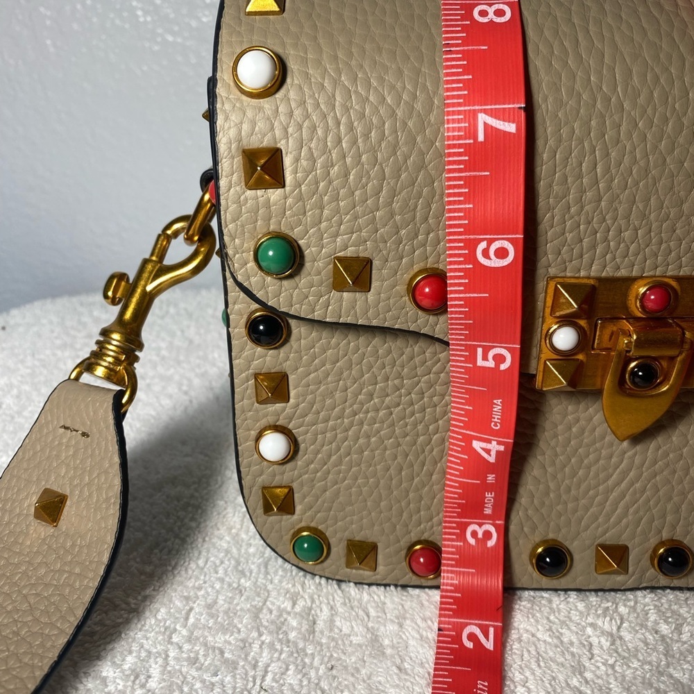 Multicolor Studded Crossbody Bag - Picture 11 of 14